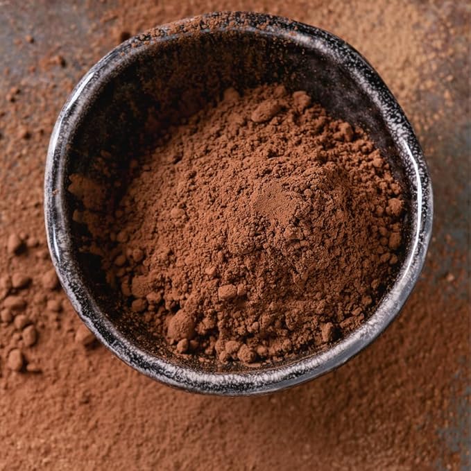 Minimalist Cocoa Powder, Dutch Process for Baking and Beverages, Packaged for Convenience in a Resealable Bag (8 Ounce)