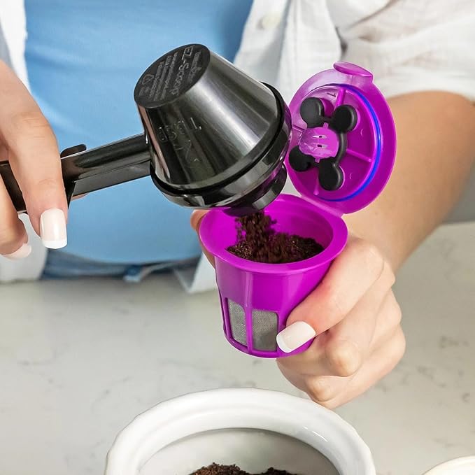 PERFECT POD Universal Café Flow, Reusable Filter Cup for Keurig® 1‑Stream & MultiStream (5‑Stream) Brewers, BPA-Free Plastic, Compatible with Keurig 1.0, 2.0, K‑Mini, K‑Elite, K‑Duo & more