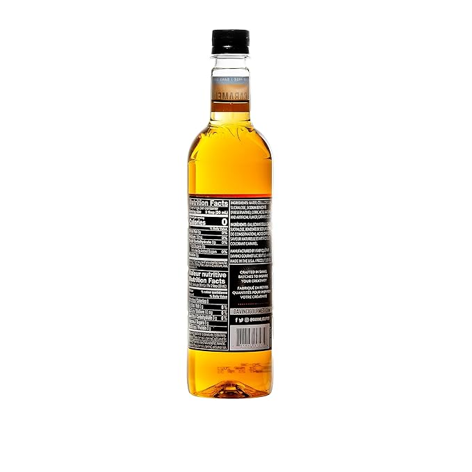 DaVinci Gourmet Sugar-Free Caramel Syrup, 25.4 Fluid Ounces (Pack of 4)