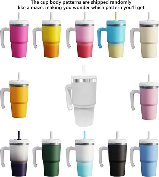 2PCS 20-OZ Insulated Water Bottle,Insulated Stainless Steel Tumbler,Reusable Cold Drink Thermos,BPA-Free, Double-Wall Stainless Steel Water Bottle (Body Color-Blind Boxs, 20, Fluid Ounces)