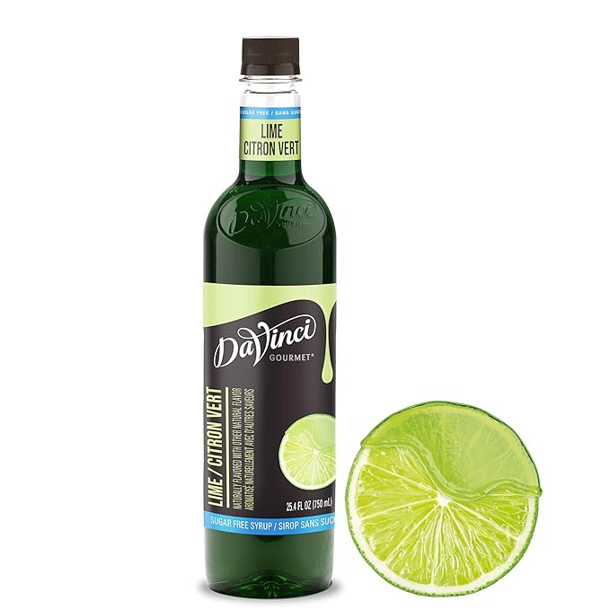DaVinci Gourmet Sugar-Free Lime Syrup, 25.4 Fluid Ounces (Pack of 1)