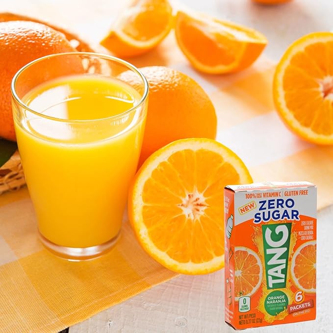 TANG ON THE GO SINGLES DRINK POWDER MIX ORANGE 6 CT