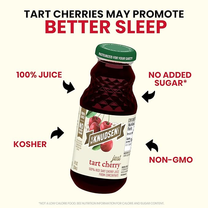 R.W. Knudsen Just Tart Cherry Juice, 8 fl oz (12 Pack)