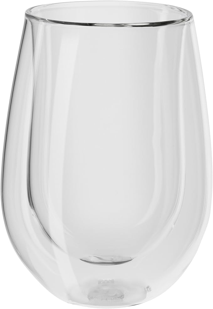ZWILLING J.A. Henckels Double-Wall Red Wine Glass Set, 12 fl. oz (Pack of 2)