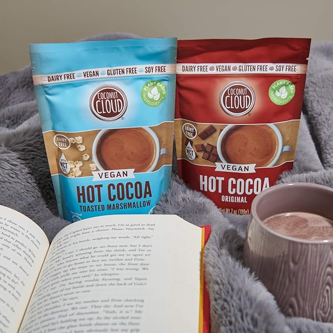 Coconut Cloud: Dairy-Free Instant Hot Cocoa Mix | Vegan, Natural, Delicious, Creamy Plant Based Chocolate (Made in Colorado from Premium Coconut Milk Powder), 7 oz
