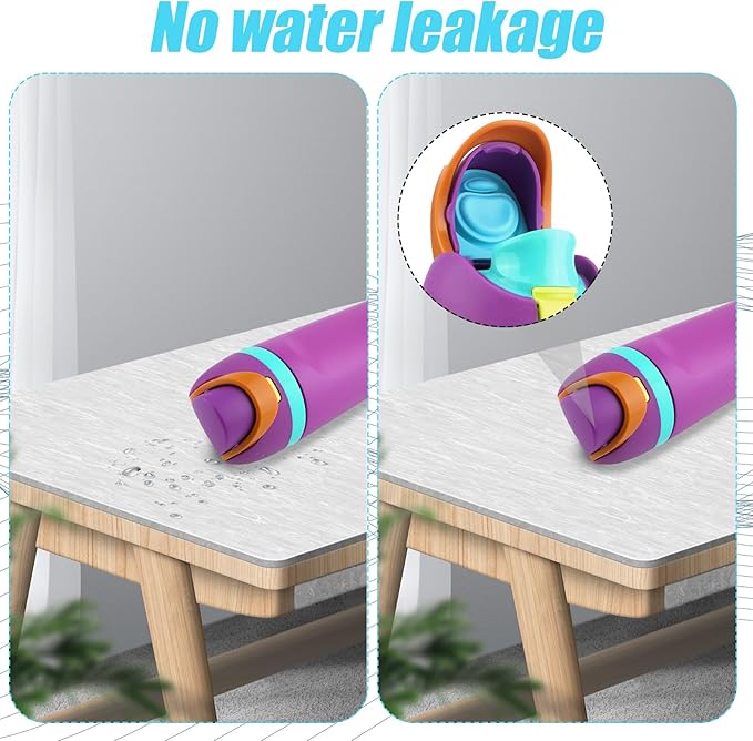 2pcs Water Bottle Top Lid Compatible with Owala FreeSip 24oz 32oz, Sealing Parts Replacement Stopper Silicone Plug Accessories for Owala Free Sip 19/24/32/40oz Seal Gasket Bottle Cap Mouth (Cyan)