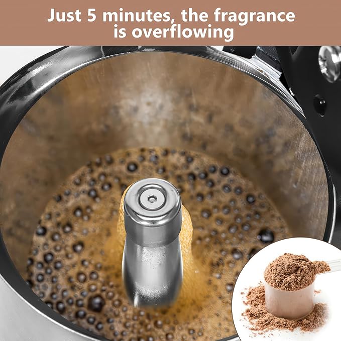 SHANGSKY Coffee Pot Electric Moka Pot 6 Cup, Espresso Coffee Maker Cafeteras Electricas Italian Coffee Maker Espresso Makers Portable Aluminum Electric Mocha Pot, Coffee Machine Moka Maker