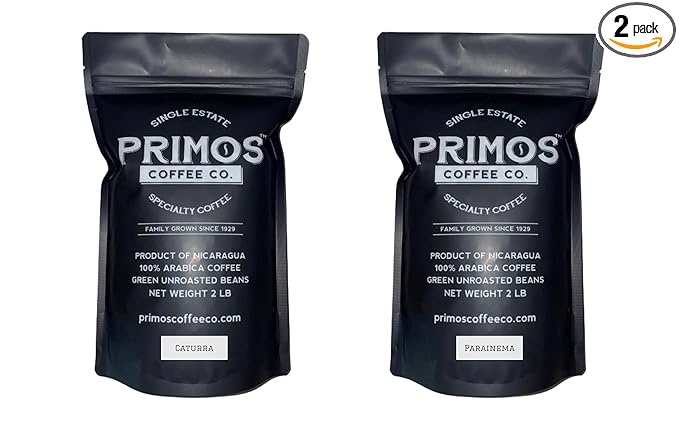 4 Lb, Single Origin Unroasted Green Coffee Beans, Specialty Grade From Single Nicaraguan Estate, Direct Trade (Variety Pack)