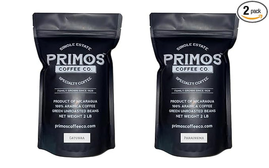 4 Lb, Single Origin Unroasted Green Coffee Beans, Specialty Grade From Single Nicaraguan Estate, Direct Trade (Variety Pack)