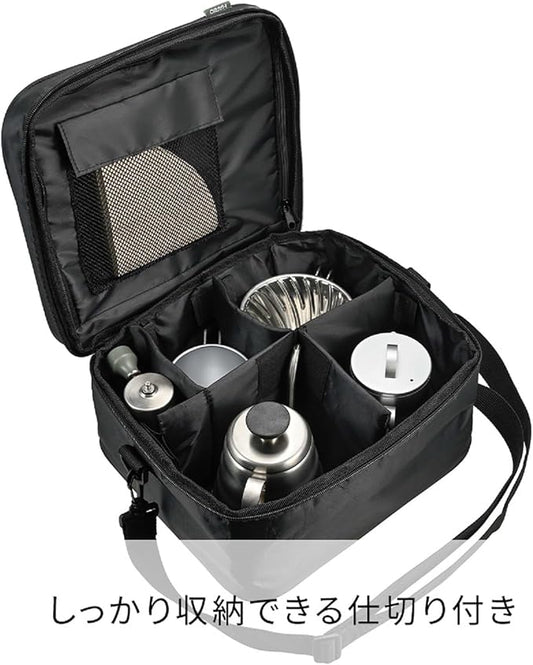 Hario Outdoor V60 Pour Over Full Set with Carry Bag | Kettle, Grinder, Dripper, Server, Mugs & Filters