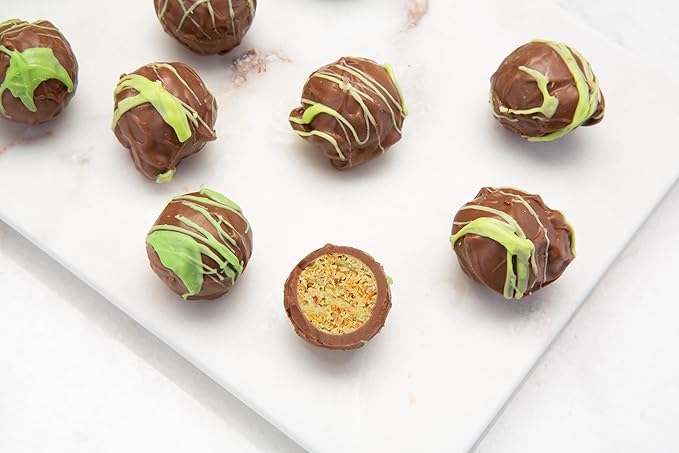 CARIANS Assorted Dubai Chocolate Gourmet Truffles Box, Dubai Chocolate Candy with Pistachio and Kunafa, Box of Candy, Luxury Premium Gourmet, Great for Gift Giving, Holiday, 11 Pc