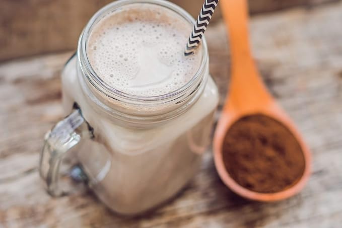 Organic Vanilla Bean Powder - 100% Pure Ground Madagascar - For Cooking, Baking & Additional Flavoring - Add To Coffee, Tea, Yogurt, & Shakes - Raw, Unsweetened, No Filler - 8 oz