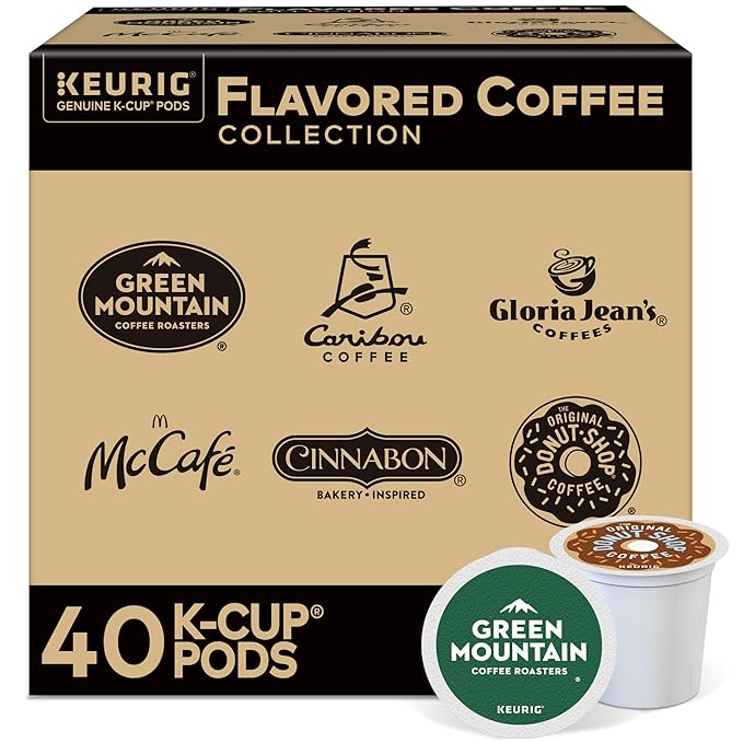 Keurig® Flavored Coffee Variety Pack, Keurig Single Serve K-Cup Pods, 40ct