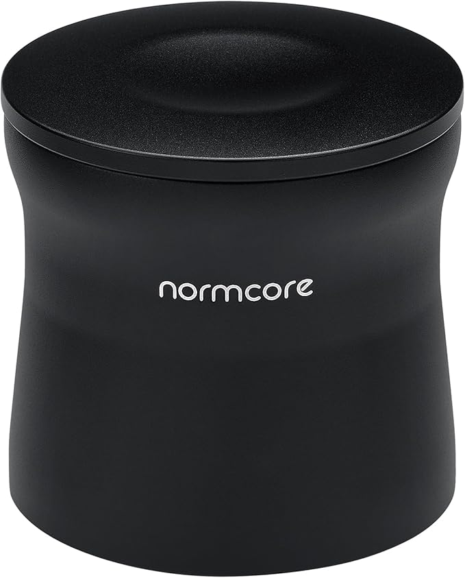 Normcore 51mm Magnetic Dosing Cup, Barista Espresso Coffee Grinder Dosing Tools Fit 51mm Delonghi Dedica & La Specialista Portafilter, Matte Black Anodized Aluminum