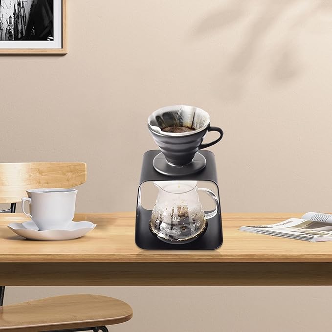 Coffee Maker Stand - Portable Steel Drip Rack | Pour Coffee Dripper Stand | for Hiking Traveling Caravanning Picnic Men Women Youth Teens Daughter Family Friends