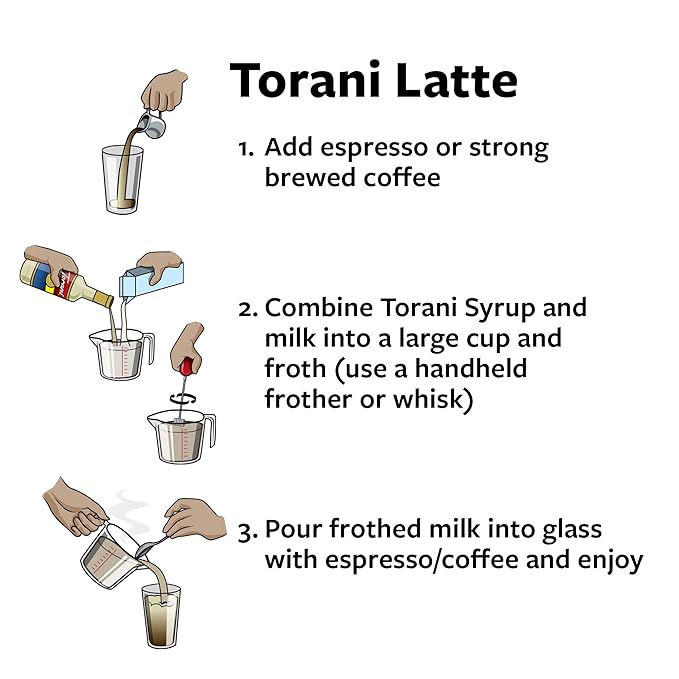 Torani Syrup, French Vanilla, 25.4 Ounces (Pack of 4)