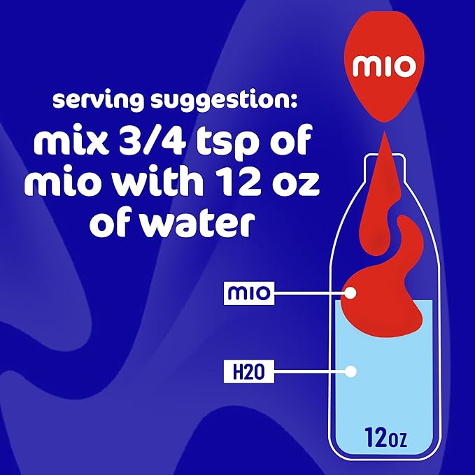 mio Energy Black Cherry Naturally Flavored with other natural flavor Liquid Water Enhancer, 3.24 fl oz Bottle