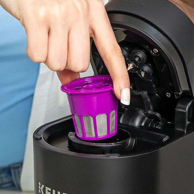 PERFECT POD Universal Café Flow, Reusable Filter Cup for Keurig® 1‑Stream & MultiStream (5‑Stream) Brewers, BPA-Free Plastic, Compatible with Keurig 1.0, 2.0, K‑Mini, K‑Elite, K‑Duo & more