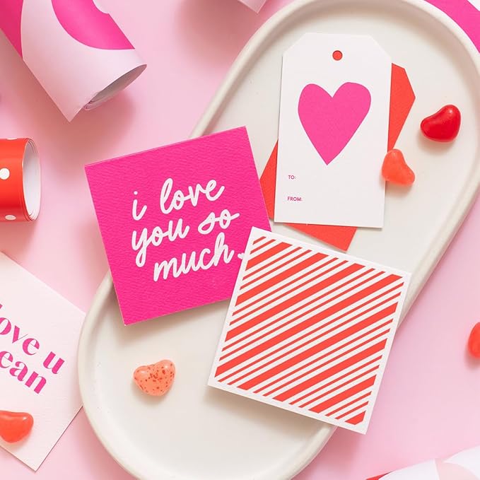 16 Pcs Valentine Conversation Hearts Cookie Stencils with Royal Icing 3x3 in, True Love/Only You/Text Me/Soulmate Love Phrase Sign Sayings Heart Stencils for Valentine's Day Making DIY Crafts