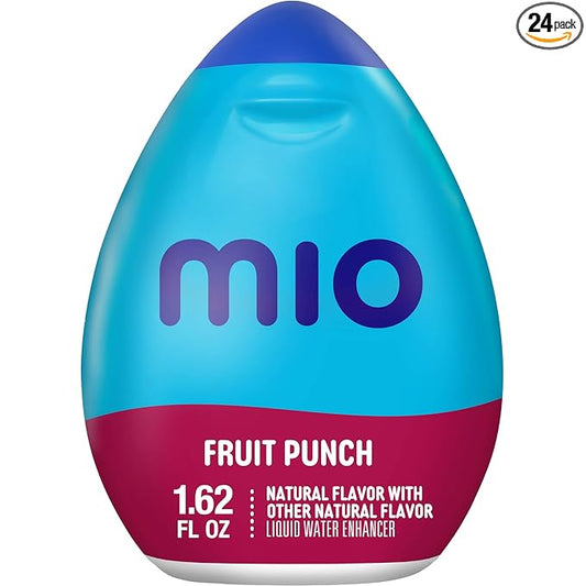 Mio Liquid Water Enhancer, Fruit Punch, 1.62 OZ, (Pack of 24)