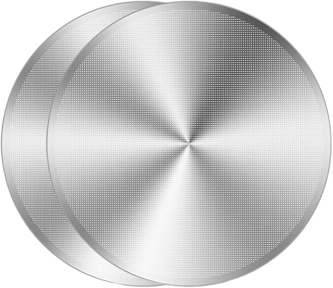 2 Pack 53mm Espresso Puck Screen – 0.2mm Ultra,Compatible with 54mm Espresso Portafilters (Breville Bambino, Breville Barista, Ninja Luxe Café) L11