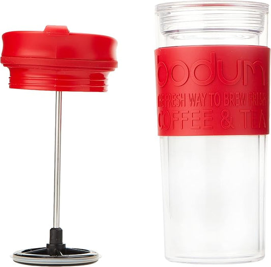 Plastic Insulated Double Wall Coffee and Tea Press