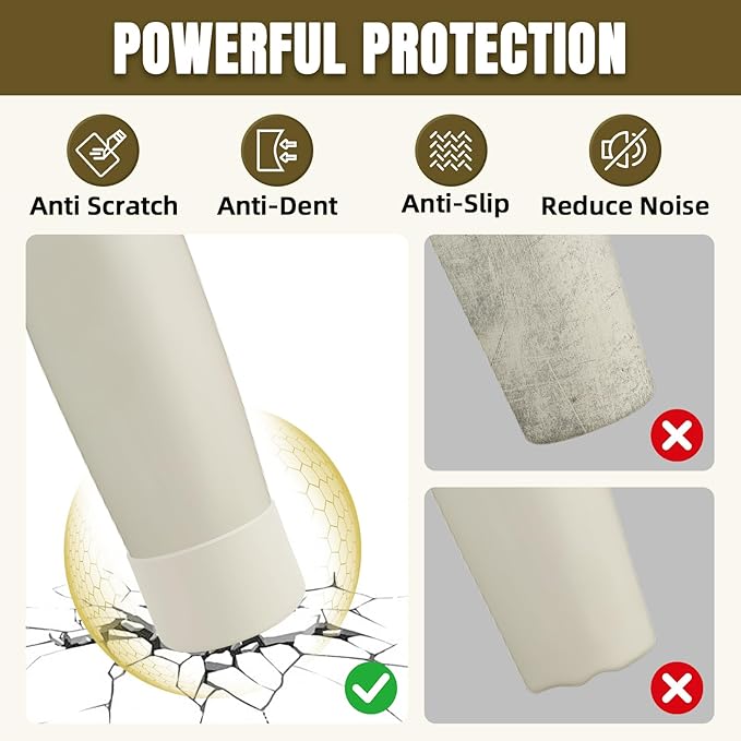 2PCS Silicone Boot Compatible with Owala 30oz & 40oz FreeSip Sway Bottles & Tumblers, Protective Anti-Slip Bottom Cover Sleeve for Freesip Sway Tumbler