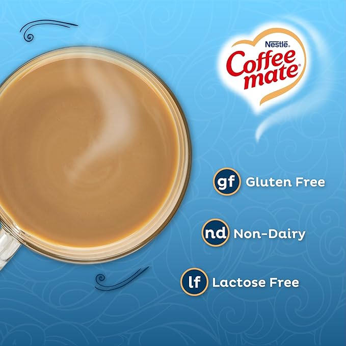 Coffee-mate French Vanilla, Sugar-Free Powdered Coffee Creamer, 10.2-Ounce Units (Pack of 6)