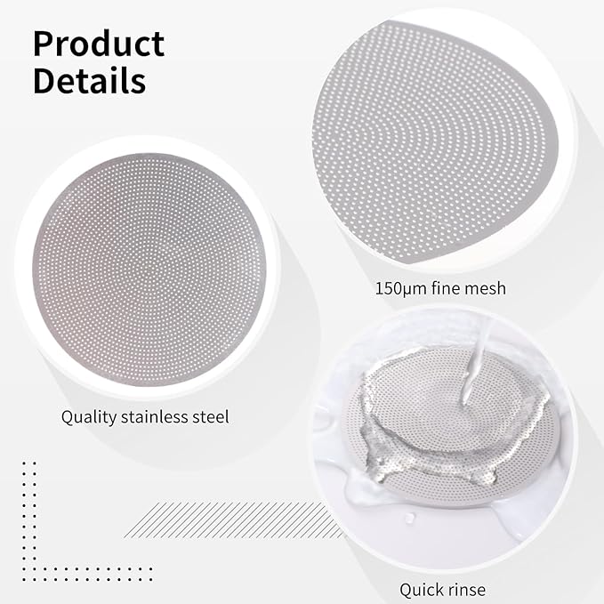 3 Pcs 58mm Espresso Puck Screen - 0.2mm Ultra Thin Espresso Puck, Stainless Steel Reusable Coffee Filter, Compatible with Espresso Machine 58mm Portafilter Basket