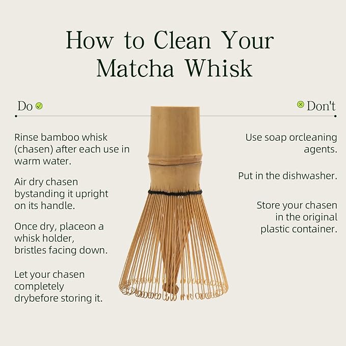 Matcha Whisk Set, Matcha Set Includes Ceramic Matcha Bowl, Matcha Whisk and Holder, Bamboo Scoop, Sifter, Scoop Rest and Tea Towel - 7 Pcs Matcha Making Kit for Matcha Lover and Tea Ceremony