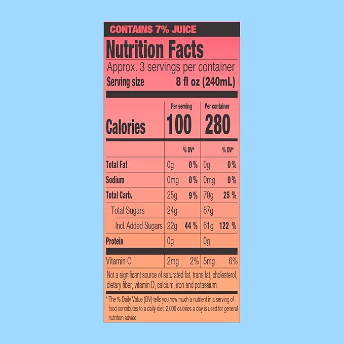 AriZona Tropical Chillzicle, Fruit Juice Drink - Big Can, 22 Fl Oz (Pack of 12)