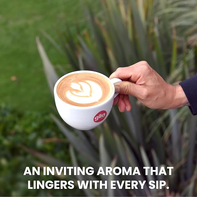 gila café Ground Coffee Medium Roast Espresso 32oz (1-Pack) - 100% Mexican Arabica Bean Coffee Grounds - Made with Coffeeberry - Chocolate, Hazelnut, Vanilla Notes