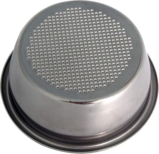 54mm Coffee Stainless Filter Basket, Two Cup-Single Wall, Non-pressure Filter Accessories Compatible with Breville 54mm Portafilter, Fit Breville Barista Express/Pro/Touch, Infuser, Duo-Temp Pro