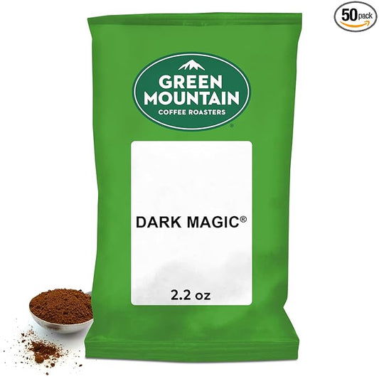 Green Mountain Coffee Roasters Dark Magic, Keurig Fractional Packs, 50 Count, 2.2 oz.