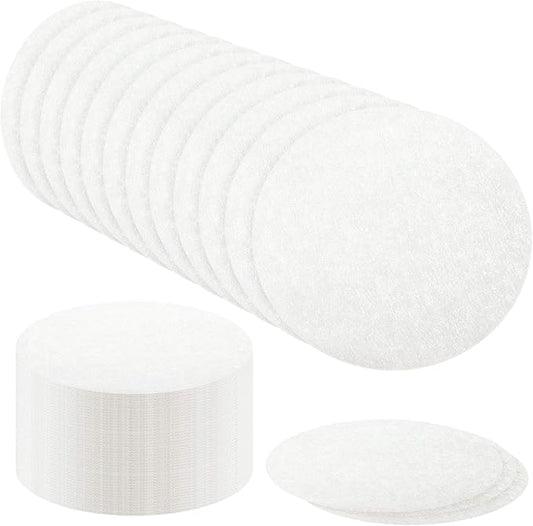 Outus 500 Pieces Replacement Paper Filters Compatible with Aeropress Coffee Makers Round 2.5 Inch Paper Filters Disposable for Espresso Coffee Makers (White)