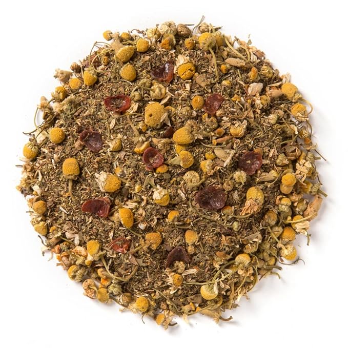 Davidson's Organics, Tulsi Chamomile Flower, Loose Leaf Tea, 16-Ounce Bag