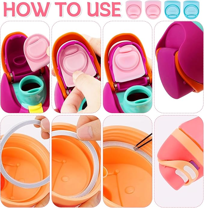 4 Sets Replacement Seal Gasket Stoppers for Owala Freesip Cap Mouth,Silicone O Sealing Ring Parts Water Bottle Top Lid Accessories for Owala Freesip 16/19/24/32/40oz 4p1-a06
