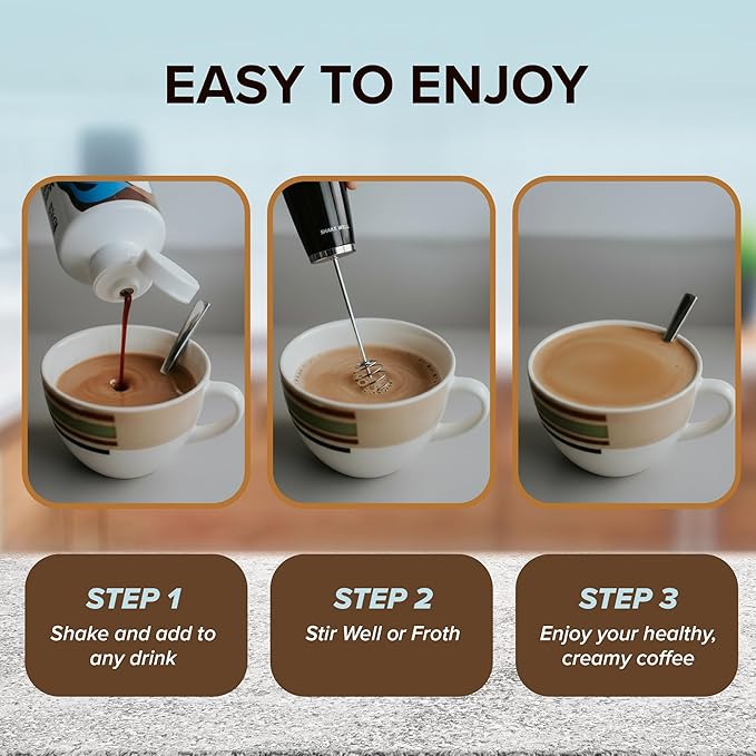Mushroom Coffee Creamer with MCT Oil Blend & L-Theanine | MCT Coffee Creamer, Keto Coffee Creamer, Dairy Free, Sugar Free, Vegan, Plant Based, Hazelnut Chocolate Flavor, 30 Servings | Made in USA