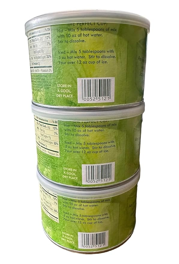 Trader Joe's Matcha Green Tea Latte Mix (Pack of 3)