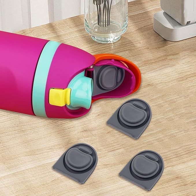 4pcs Replacement Rubber Stopper Seal Gasket Compatible with Owala FreeSip 24oz 32oz,Water Bottle Lid Insert Cap Silicone Seal Parts for Owala 16/19/24/32/40oz Spout Mouth piece Accessories