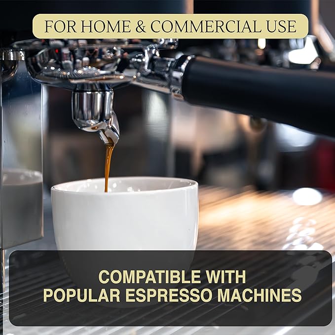 JOPOLOGY 51mm Calibrated Espresso Coffee Tamper - Spring Loaded Coffee Tamp Tool with Mat - Precision Tamper Tool for Espresso Machines - Espresso Hand Press Tamper for Barista & at Home Brewers