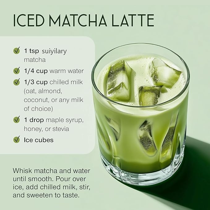 Ceremonial Grade Matcha Powder, Premium First Harvest Green Tea Powder – 100% Pure Matcha Tea, Vegan, Gluten-Free, Sugar-Free with No Additives (30g/1.06oz)