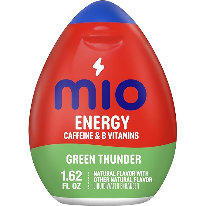 MiO Energy Green Thunder Naturally Flavored Liquid Water Enhancer 1 Count 1.62 fl oz