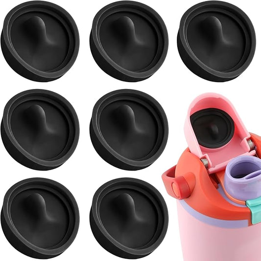 Replacement Stopper Compatible with Owala FreeSip Sway 30oz 40oz, 7Pcs Leakproof Silicone Cap Mouth Stopper for Owala FreeSip Tumbler 40oz Water Bottle Lid Spout Gasket Plug Parts