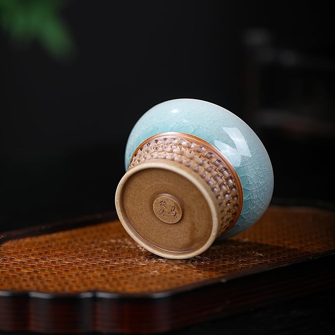 Handmade porcelain Tea Cup, Traditional Japanese Chinese Style, chinese tea cups, High - quality Porcelain, Art Gifts