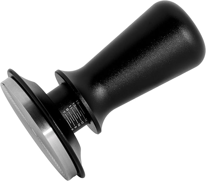 53mm Espresso Tamper, Professional Barista Coffee Tamper, Heavy-Duty Stainless-Steel Flat Base, Ergonomic Handle, Compatible with 53mm Portafilter, Coffee Accessory for Espresso lovers (53 mm)
