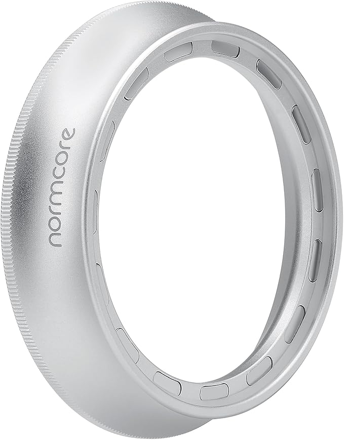 Normcore 58mm Espresso Dosing Funnel V2, Magnetic Dosing Ring, 18mm Anodized Aluminum with 15 Neodymium Fit 58 mm Bottomless Portafilter, Silver