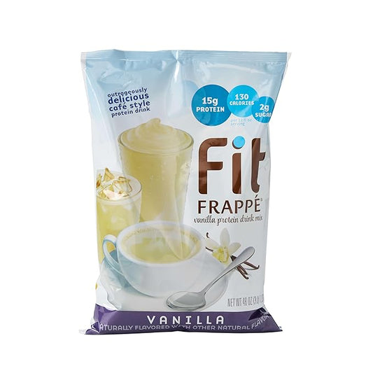 Big Train Fit Frappe Vanilla Protein Beverage Mix, 3 Pound (Pack of 1)