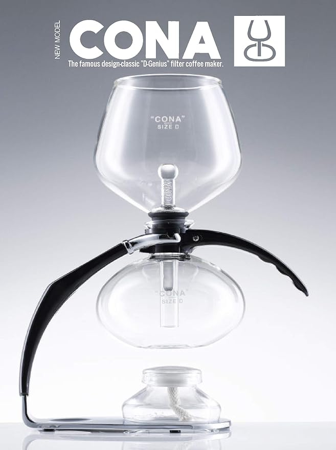 CONA coffee maker D-GENIUS ALL-GLASS
