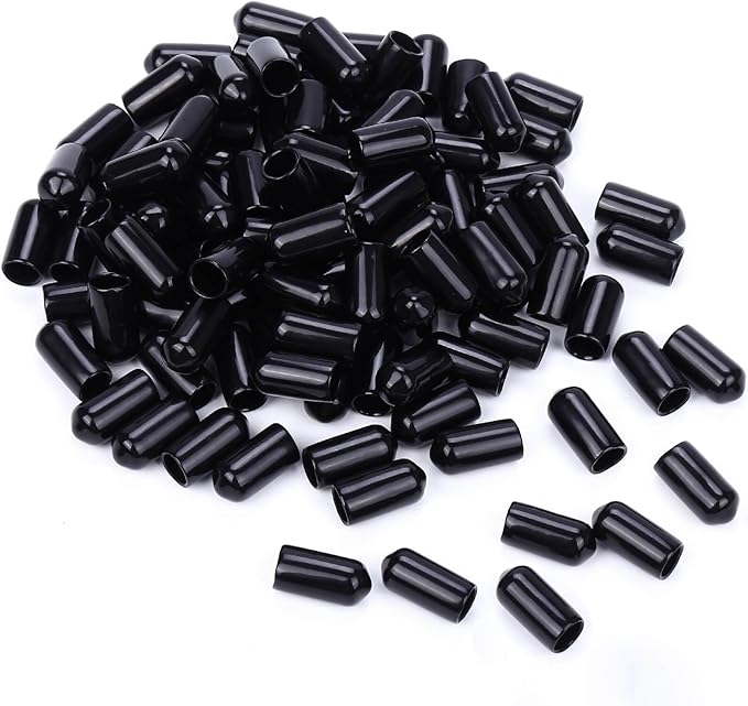 180PCS Pourers Dust Covers, Pour Spot Caps, Liquor Spout Covers, Olive Oil Liquor Bottle Pour Spout Cover, Black Rubber Pourer Cap,Wine Pourers Cover